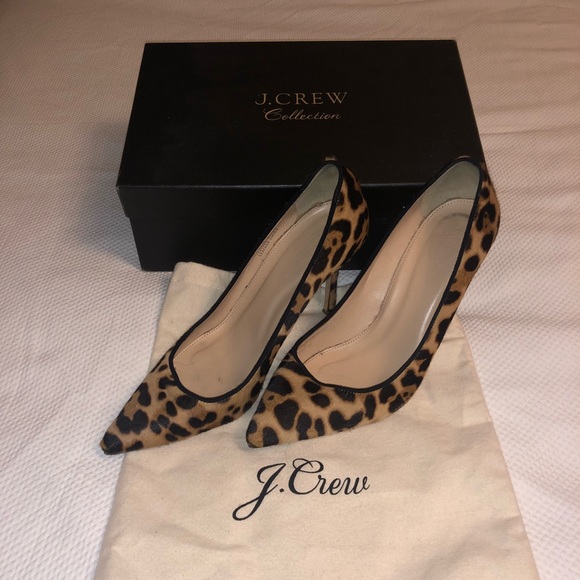 J. Crew Collection Elsie Calf Hair Pumps - Picture 1 of 4